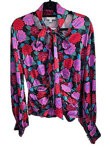 Ronny Kobo Long Sleeve Blouse (view 1)