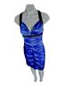Morgan & Co. Solid Blue Cocktail Dress Size S - photo 1
