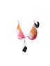 Zaful Color Block Multi Color Swimsuit Top Size M - photo 1
