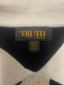 Truth Black White Short Sleeve Blouse Size XS - photo 3