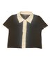 Truth Black White Short Sleeve Blouse Size XS - photo 1