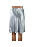 Aritzia 100% Acetate Blue Silk Skirt Size 10 - photo 2