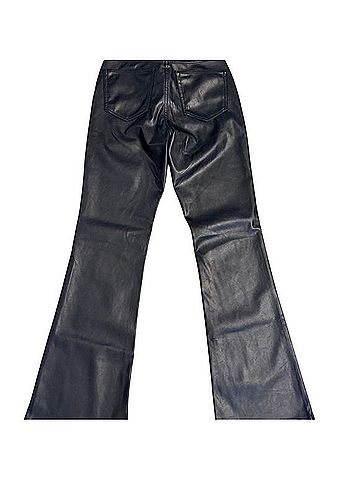Gap '70s Flare High Rise Faux Leather Pants (view 2)