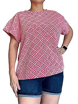 See and Be Seen Short Sleeve Top (view 1)