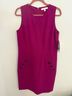 Etcetera 100% Polyester 27% Cotton 3% Elastane Pink Multi Color Casual Dress Size 8 - photo 4