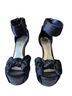 Bebe 100% Satin Black Heels Size 7 - photo 2