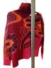 FARM Rio Floral Pink Red Pullover Sweater Size L - photo 2