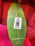 FARM Rio Floral Pink Red Pullover Sweater Size L - photo 3