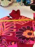 FARM Rio Floral Pink Red Pullover Sweater Size L - photo 8