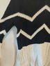 Reiss Stripes Black Ivory Turtleneck Sweater Size L - photo 5