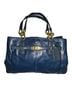 Coach 100% Leather Blue Leather Shoulder Bag One size - photo 1