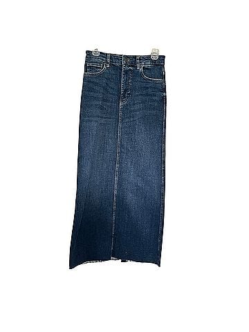 Zara Denim Skirt (view 1)