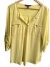 Ellen Tracy Yellow Button-Down Shirt Size XL - photo 1