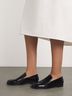 Khaite 100% Calf Leather Black Flats Size EU 40 1/2 - photo 4
