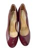 Vionic 100% Patent Leather Burgundy Heels Size 9 1/2 - photo 2
