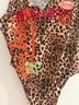 Von Dutch Animal Print Multi Color Bodysuit Size S - photo 5