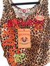 Von Dutch Animal Print Multi Color Bodysuit Size S - photo 1