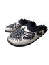 Free People 100% Polyester Floral Black White Mule/Clog Size 6 - photo 1
