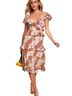 Lulus Floral Black Blue Brown Burgundy Gold Gray Green Ivory Orange Pink Purple Red Silver Tan Teal White Yellow Casual Dress Size XS - photo 1