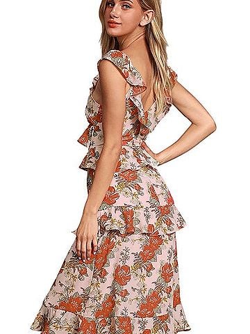 Lulus Fleur-Evermore Casual Dress (view 2)