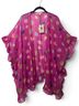 Easel Graphic Pink Purple Kimono Size L - photo 4