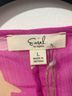 Easel Graphic Pink Purple Kimono Size L - photo 6