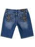 Miss Me Blue Denim Shorts Size 32 waist - photo 2