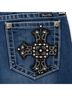 Miss Me Blue Denim Shorts Size 32 waist - photo 3