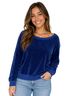 Juicy Couture Blue Pullover Sweater Size S - photo 1