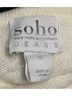 Soho White Black Long Sleeve Top Size XL - photo 3