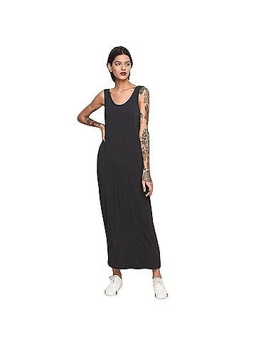 Armani Exchange plunge back maxi dress Casual Dress (view 1)