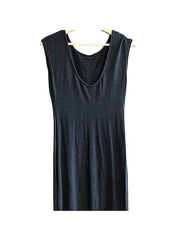 Armani Exchange plunge back maxi dress Casual Dress (view 2)