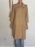 Diane von Furstenberg Solid Tan Brown Coat Size 12 - photo 5