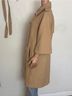 Diane von Furstenberg Solid Tan Brown Coat Size 12 - photo 16