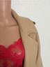 Diane von Furstenberg Solid Tan Brown Coat Size 12 - photo 15