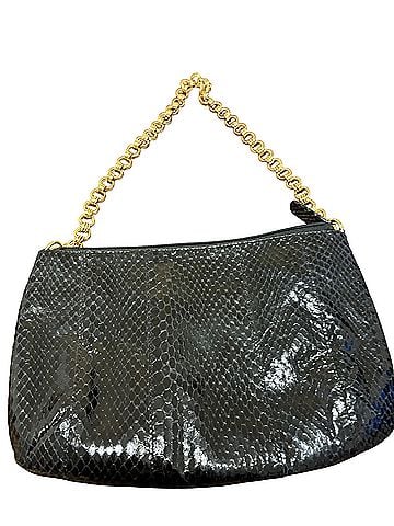 Bloomingdale's Leather Clutch (view 1)