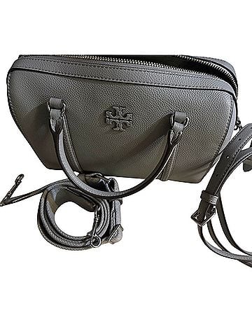 Tory Burch Leather Satchel (view 1)