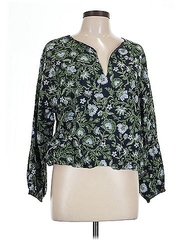 Ann Taylor Factory Ann Taylor Factory Long Sleeve Blouse (view 1)
