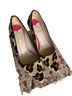 Boden Animal Print Multi Color Heels Size EU 37 - photo 1