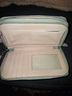 Coach 100% Leather Plaid Tan White Leather Wristlet One size - photo 7