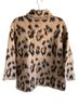 Kate Spade New York Animal Print Tan Black Pullover Sweater Size S - photo 2
