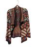 Harper Aztec Or Tribal Print Multi Color Cardigan Size L - photo 1