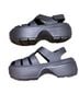 Crocs 100% Eva Gray Sandals Size 8 - photo 3
