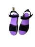 Dr. Martens 100% Velvet Black Purple Sandals Size 8 - photo 2