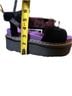 Dr. Martens 100% Velvet Black Purple Sandals Size 8 - photo 10