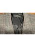 Tahari Plaid Gray Red Blazer Size 18 - photo 3