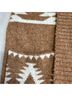 Tahari Aztec Or Tribal Print Brown Ivory Cardigan Size S - photo 6