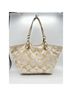 Coach 100% Fabric Print Tan Burgundy Ivory Satchel One size - photo 3