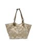 Coach 100% Fabric Print Tan Burgundy Ivory Satchel One size - photo 2