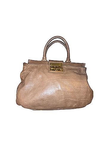 Tory Burch Leather Satchel (view 1)